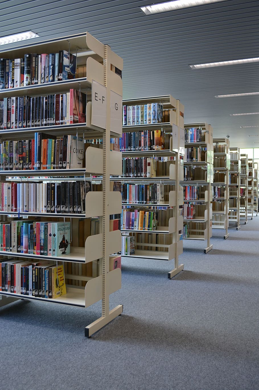 libros, biblioteca, lectura, marcadores, estantería, libro, publicación, estante, educación, gran grupo de objetos