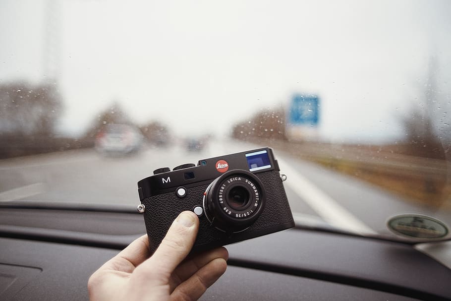 Leica, imagen, fotografía, lente, sin espejo, compacto, coche, pasajero, viaje, aventura
