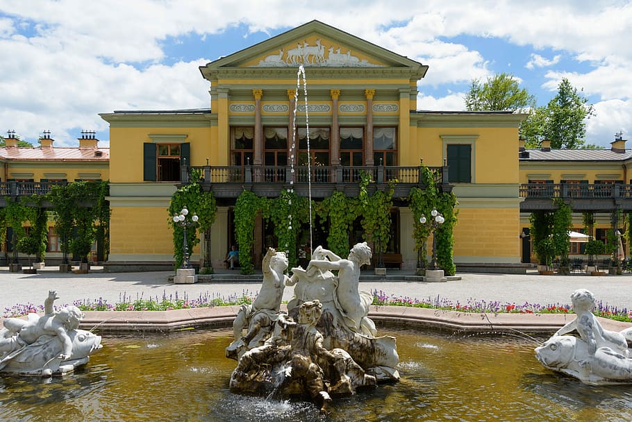 imperial villa, bad ischl, historically, hunting seat, monarchy, empire, emperor, franz josef, austria, architecture