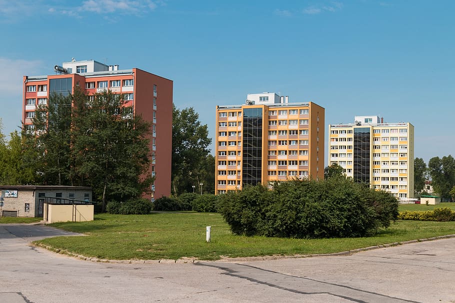 the university, hostel, kielce, polytechnic university which, buildings, architecture, building and construction, apartment, office buildings, building