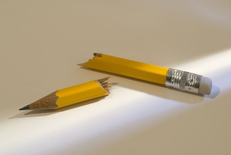kuning, pensil, ide, kertas, kantor, perencanaan, cetak biru, proyek, ide ide, kreatif