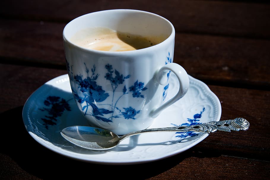 cup, coffee, coffee cup, caffeine, aroma, mug, drink, saucer, food and drink, crockery
