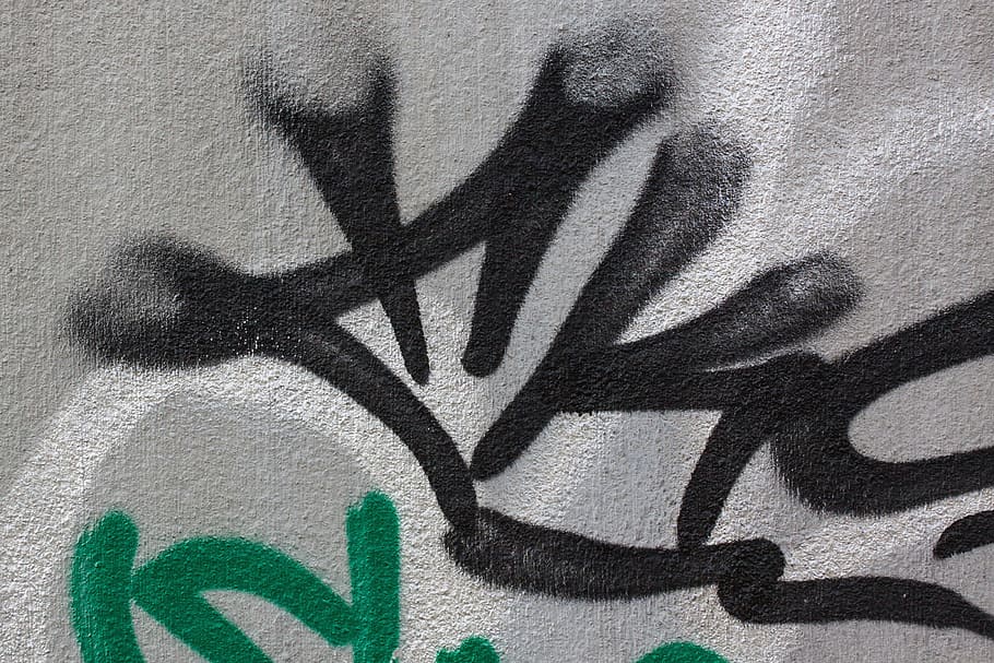 graffiti, pared, grunge, ciudad, hogar, albañilería, fachada, juventud, creatividad, pintura