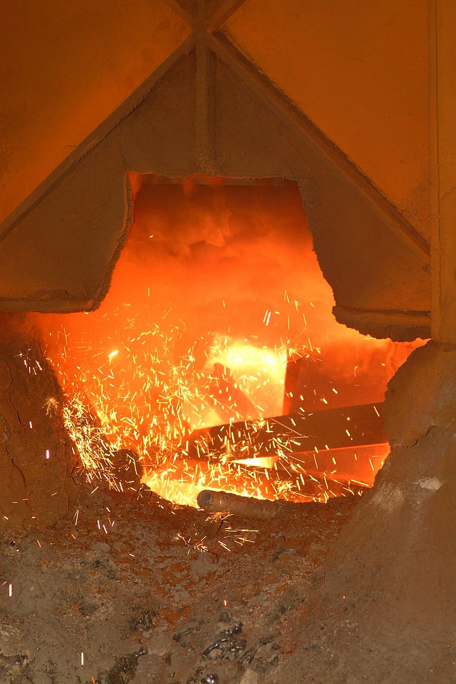 steel mill, worker, foundry, metal, molten, hot, industry, industrial, heat, manufacturing
