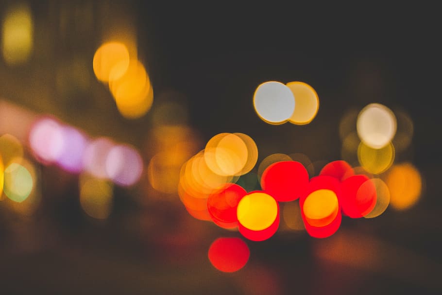 bokeh lights photography, blur, blurred, blurry, bokeh, circles, colorful, colourful, lights, defocused