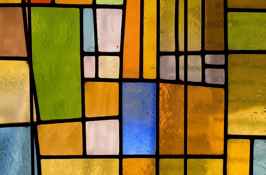 texture, stained glass windows, stained glass, colorful, full frame, multi colored, backgrounds, shape, geometric shape, design