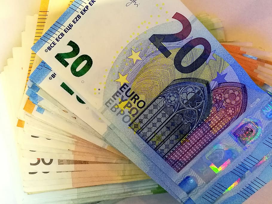 Dinero, euro, el europeo, efectivo, finanzas, monedas, negocios, moneda, menor, diez centavos