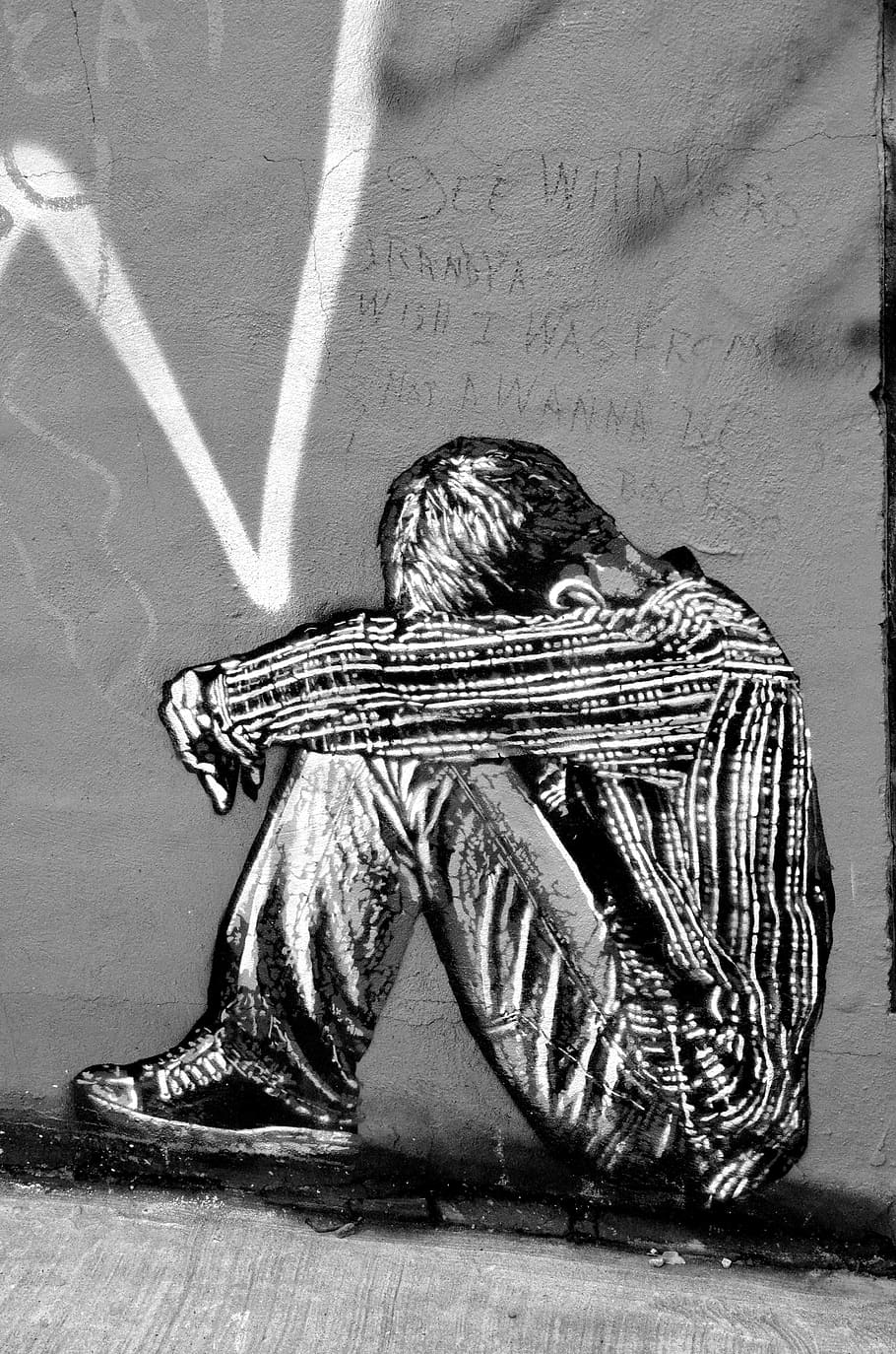 anak laki-laki, dicat, dinding, seni jalanan, grafiti, new york, seni, semprot, emosi, warna