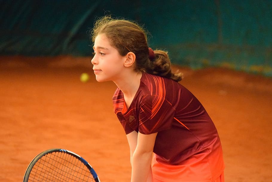 Tennis, Girl, Sport, Racket, Action, tennis, girl, athlete, sports, movement, tennis racket