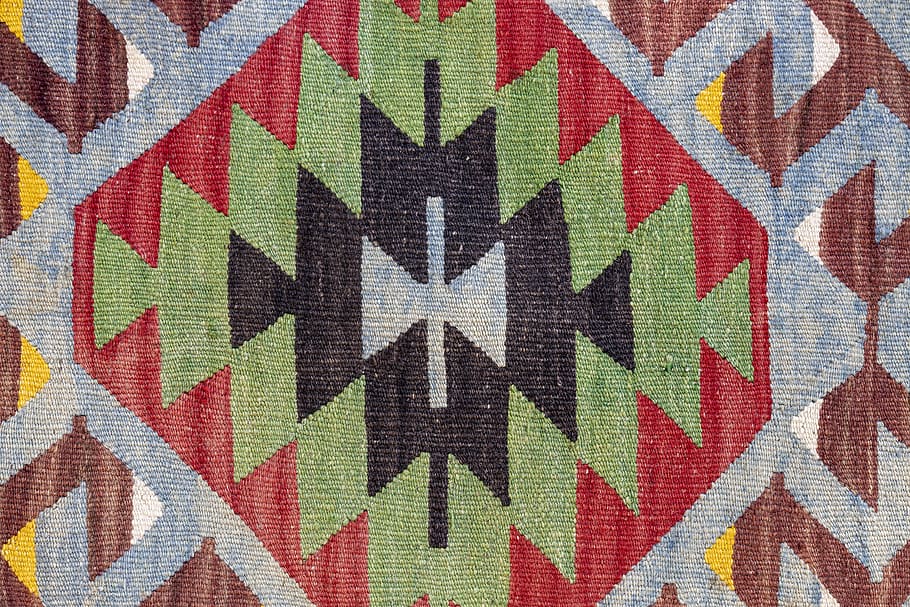 alfombra, lana, hilo, modelo, arte, color, algodón, seda, rojo, diseño