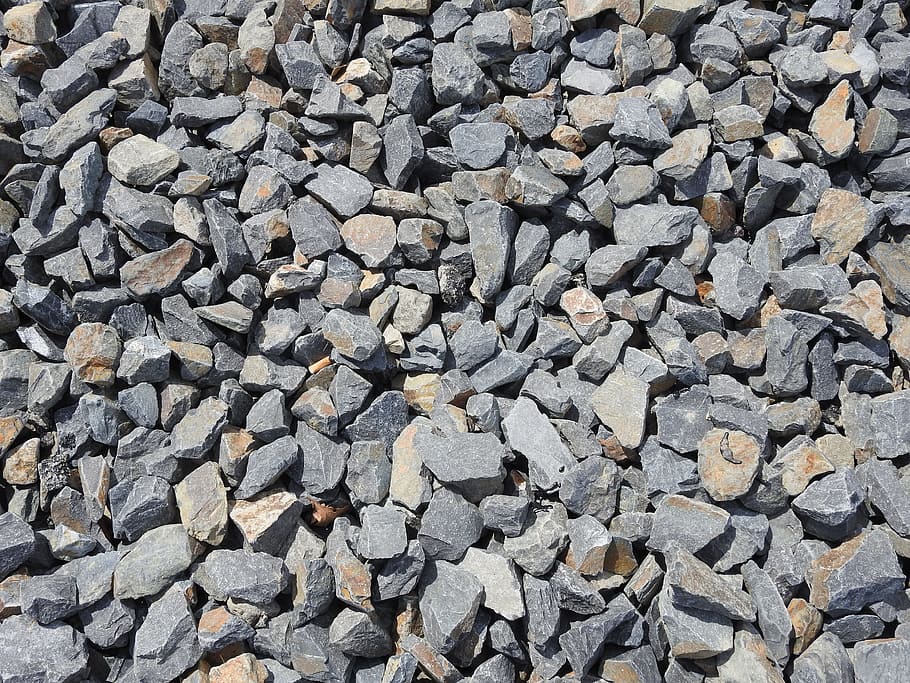 stones, gravel, train, background, steinig, structure, grey, background stones, steinchen, railway embankment