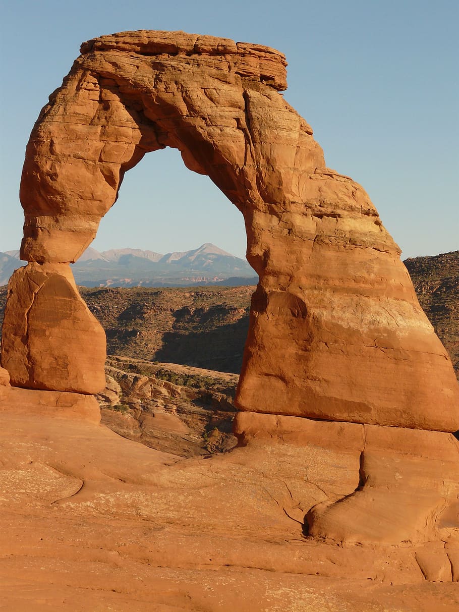 arco delicado, parque nacional arches, estados unidos, utah, moab, arco de piedra, erosión, formación rocosa, roca, roca - objeto