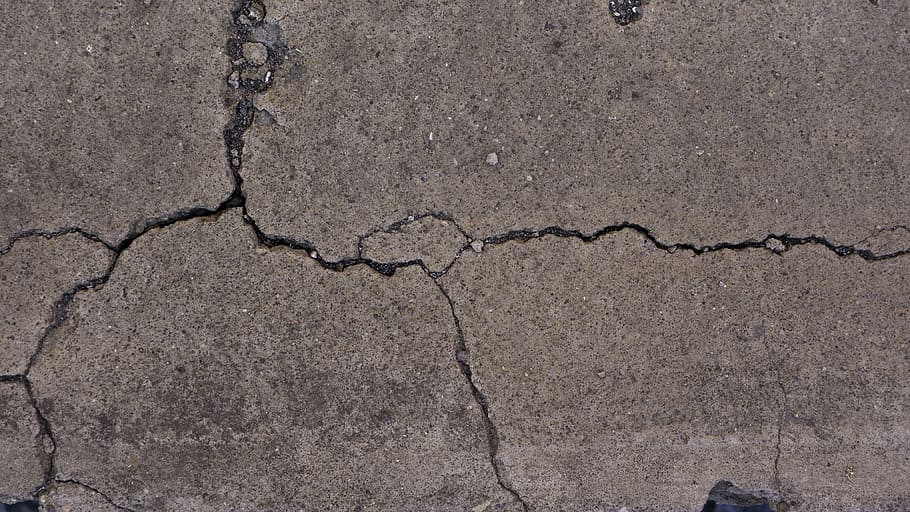 gray pavement, texture, background, crack, pavement, sidewalk, wall, building, concrete, design