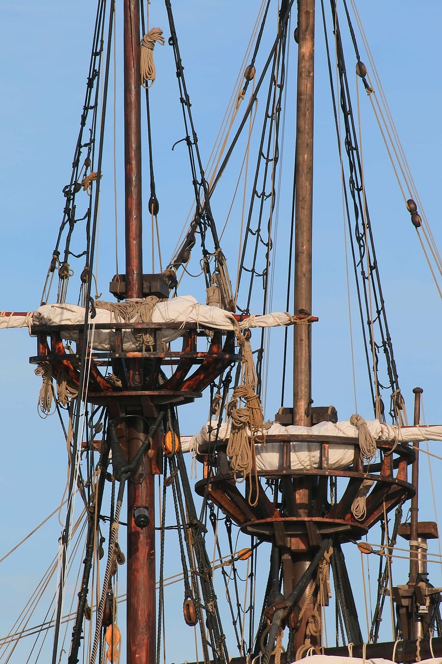 pirate ship, sail, masts, sea, ship, rigging, cordage, mast, dew, view details