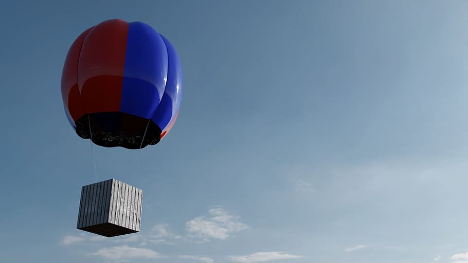 hot-air ballooning, ball, sky, blue, flight, travel, dom, air, inflate, hot air ballooning