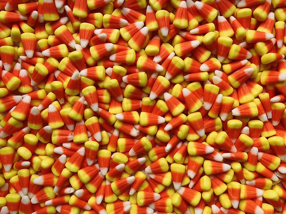 candy corn, candy, halloween, treat, candies, seasonal, full frame, large group of objects, food, food and drink