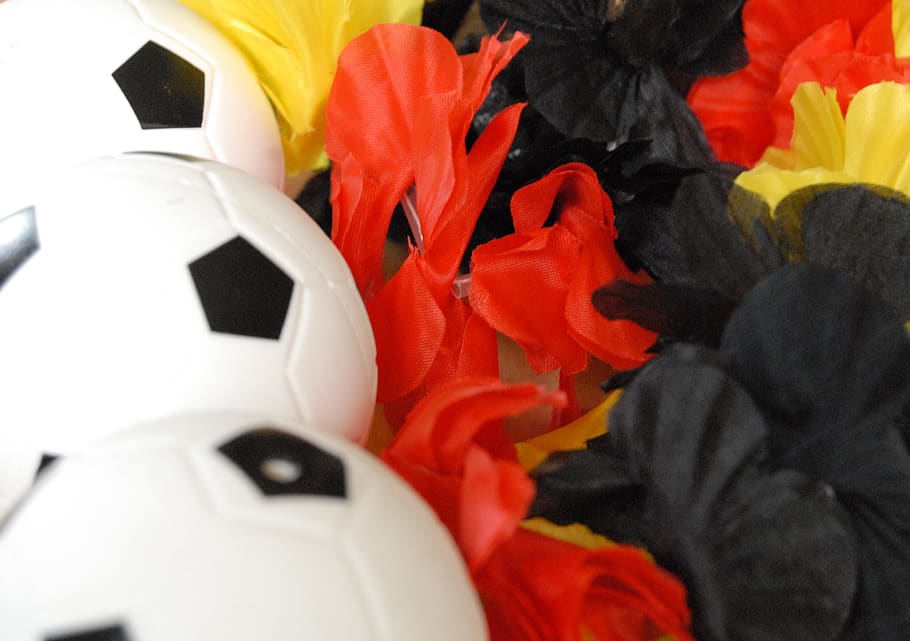 football, germany, world championship, flag, fanartikel, football world cup, fan, soccer world cup, flower chain, germany-colors