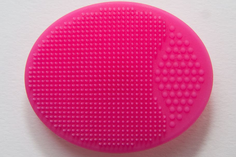 pink, tempat sabun silikon, Pijat, Sikat, Struktur, Dana, sikat pijat, sikat wajah, lembut, kosmetik
