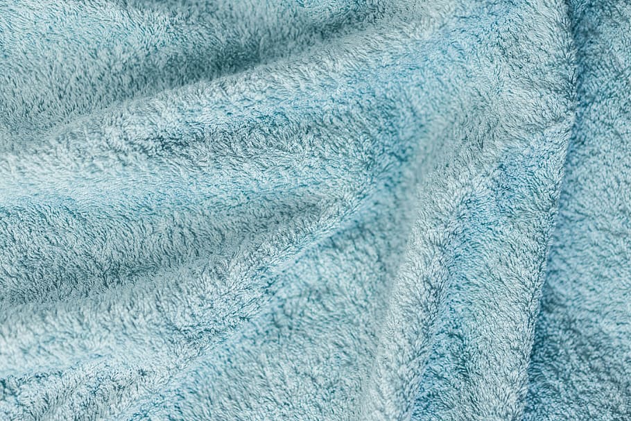 close, Soft, Cotton, Blue, Towel, Close Up, Background, minimalism, minimalistic, pattern