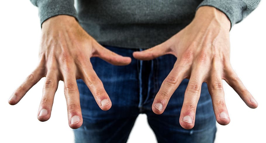 manos, uñas, dedo, uña, hombre, manicura, Mano, mano humana, parte del cuerpo humano, foto de estudio