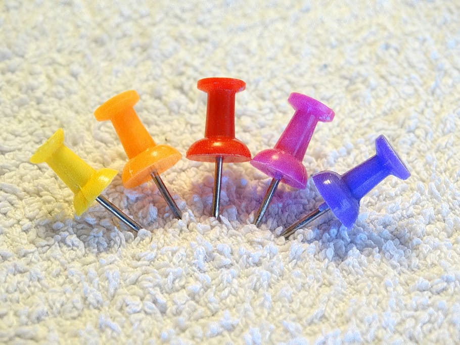 Pen, Pin, Needle, Color, Insert, sting, fix, infect, plastic, sand