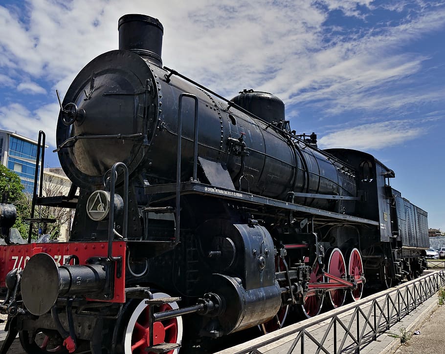 banho de locomotiva, locomotiva, trem, locomotiva a vapor, nostalgia, velho, estrada de ferro, antiguidade, comunicação, transporte