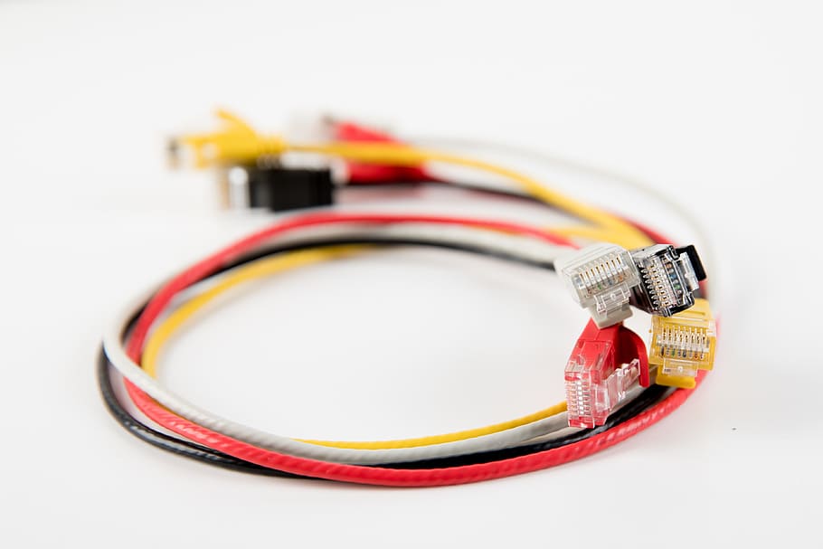 cable, parche, cable de conexión, rj-45, conector de red, cable lan, procesamiento de datos, cables de red, par trenzado, línea