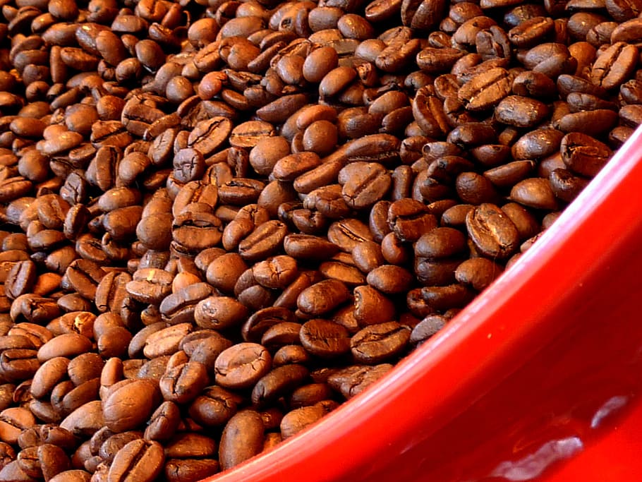 Coffee Beans, Aroma, Caffeine, coffee, roasted, roasting, beans, stimulant, brown, coffee drink