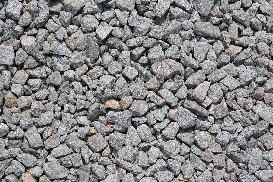 Gravel, Stone, Land, Floor, Nature, pattern, backgrounds, textured, stone Material, rock - Object