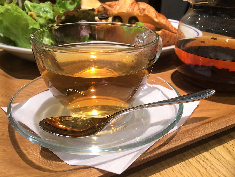 taza de té de vidrio, Té, Earl Grey, Transparencia, Vidrio, Taza, vaso de vidrio, olla, ámbar, desayuno