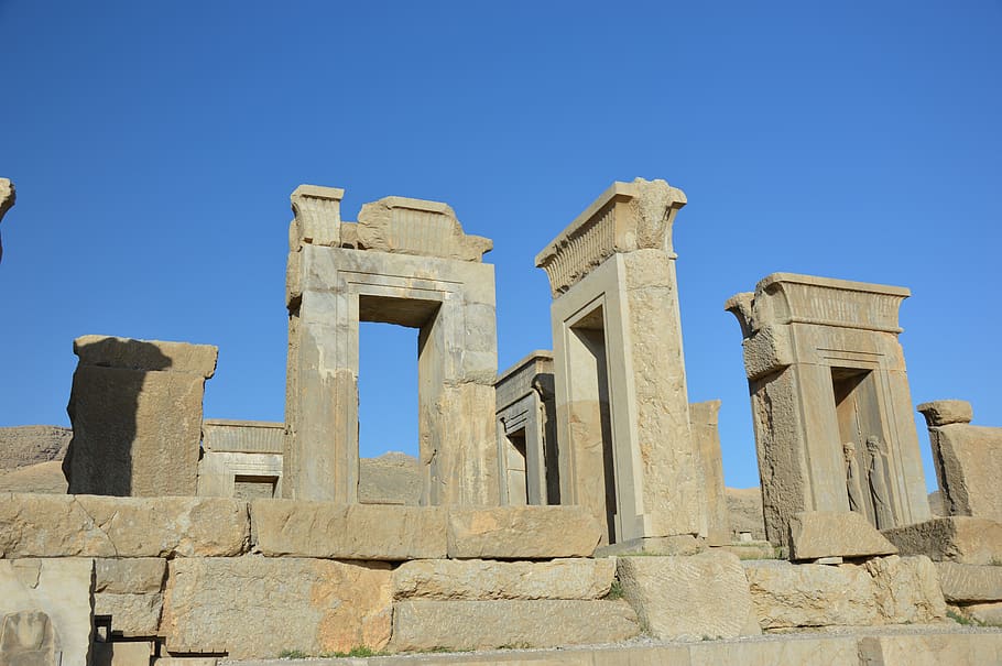 antiguidade, arquitetura, arqueologia, pedra, irã, persepolis, história, antiga, passado, ruína antiga