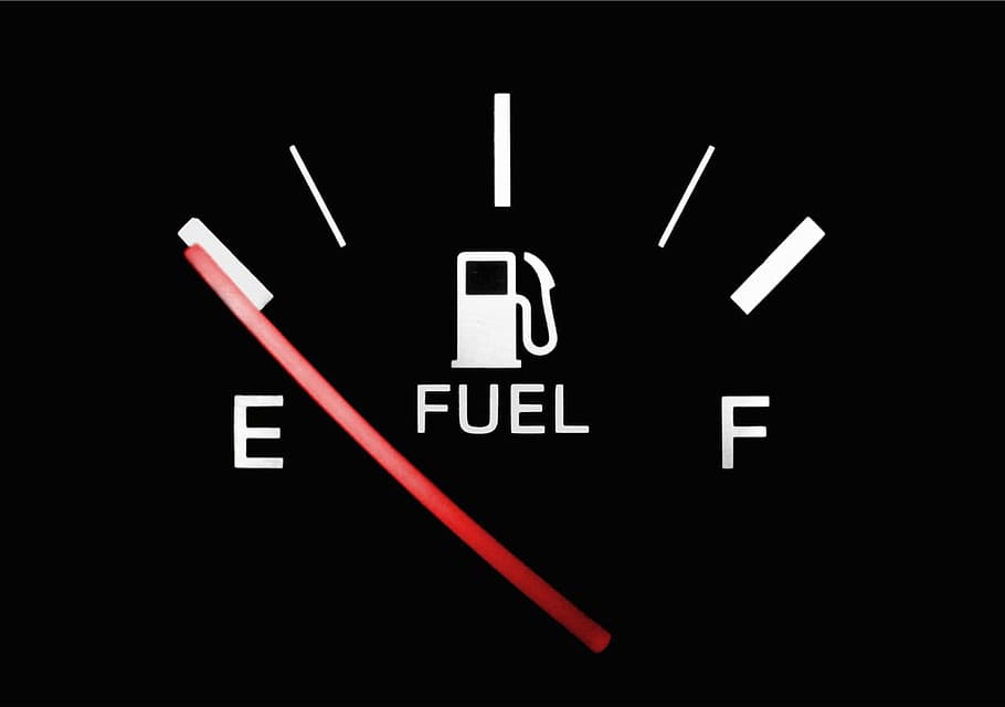 empty fuel gauge, Empty, Fuel Gauge, fuel, petrol, gas, gauge, full, black, white