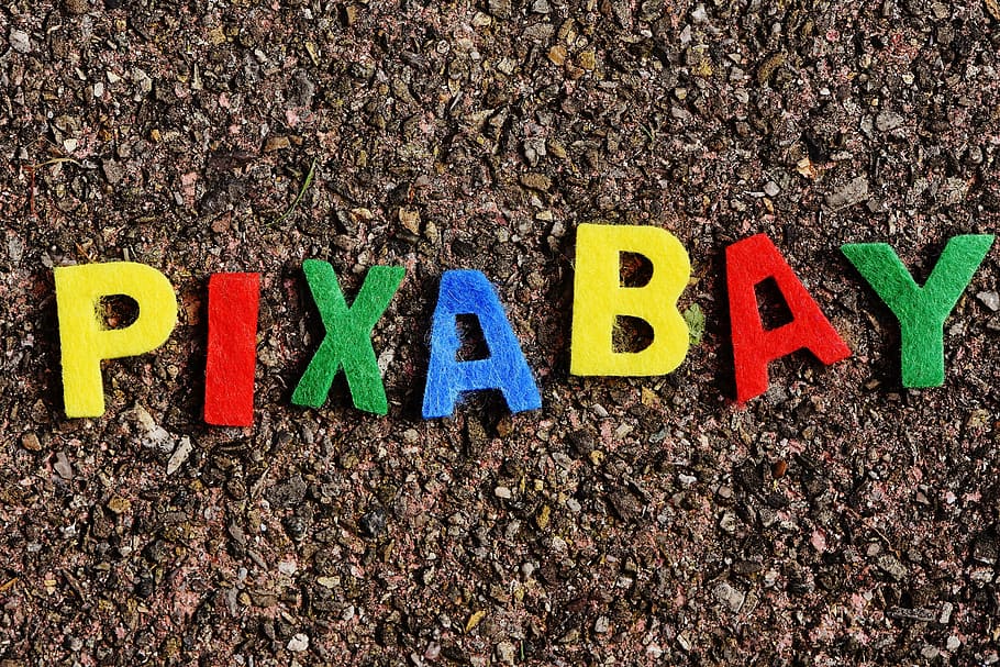 multicolored, pixabay letters, brown, sand, pixabay, image database, letters, colorful, felt, lettering