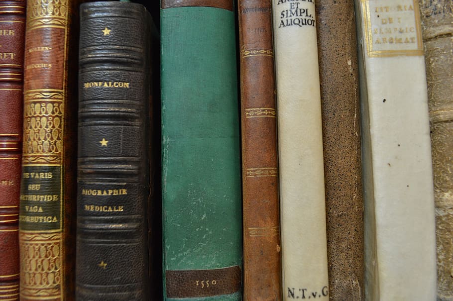 book, old, library, latin, education, publication, literature, full frame, close-up, bookshelf