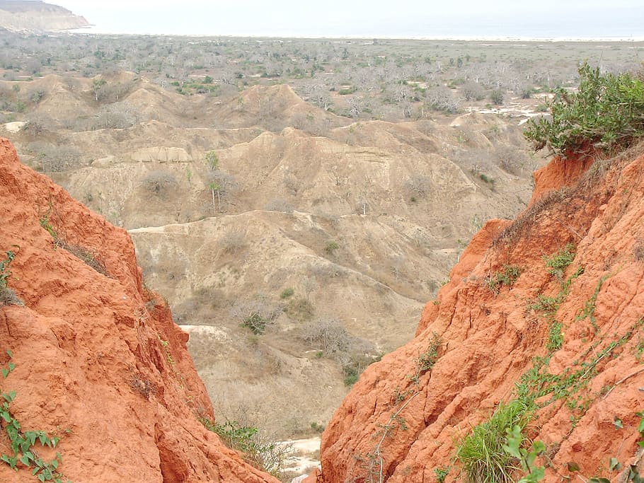 Angola, Luanda, Landscape, rock - object, geology, mining, nature, scenics, rock, solid