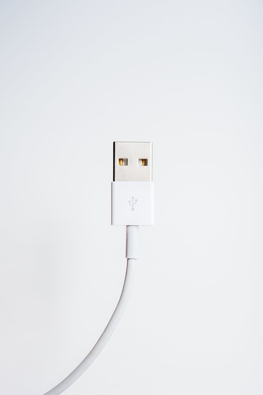 branco usb mínimo, branco, USB, mínimo, tecnologia, eletricidade, tomada, cabo, linha de energia, plugue elétrico