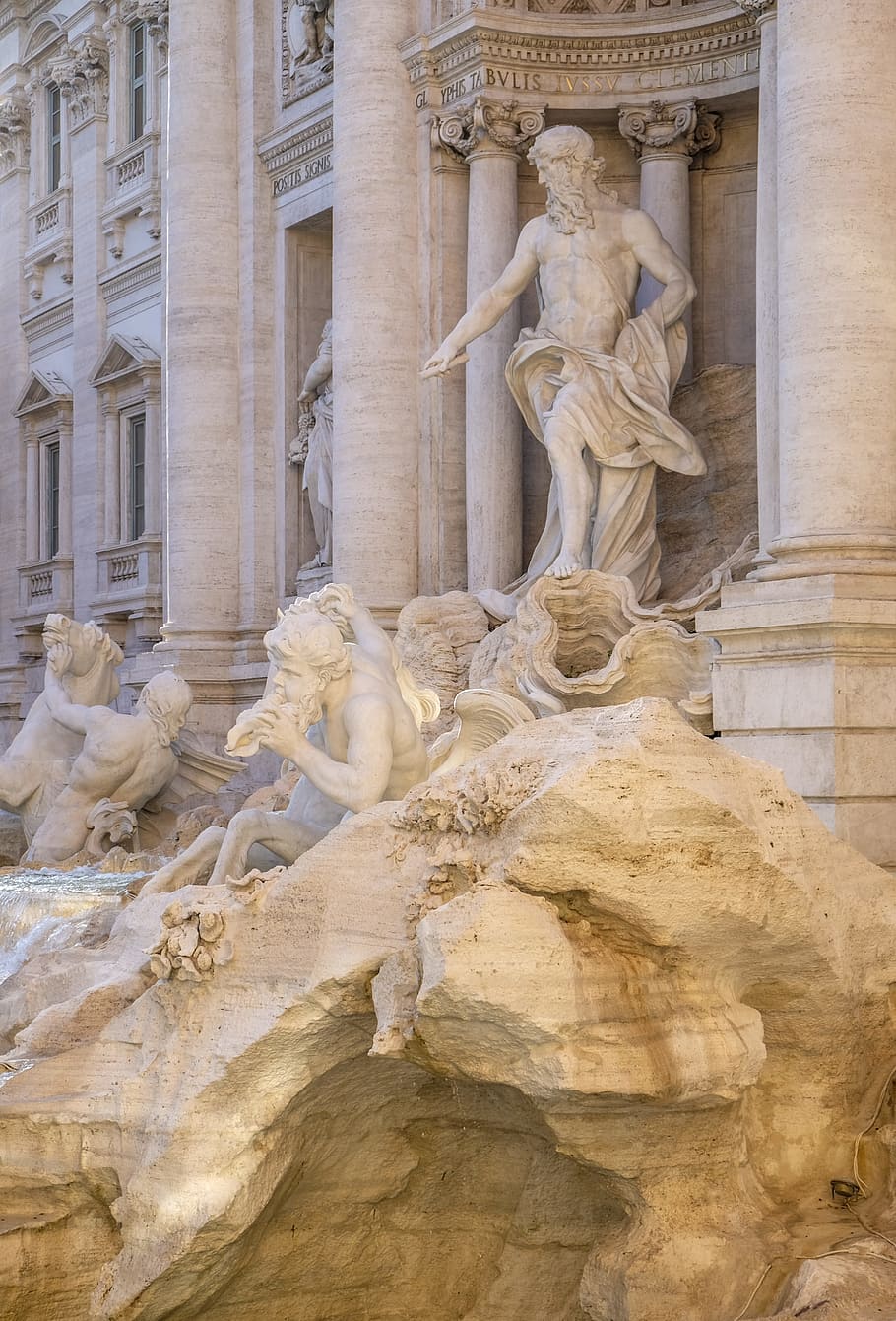 trevi fountain, fountain, rome, art, attractions include, monument, italy, marble, architecture, art and craft