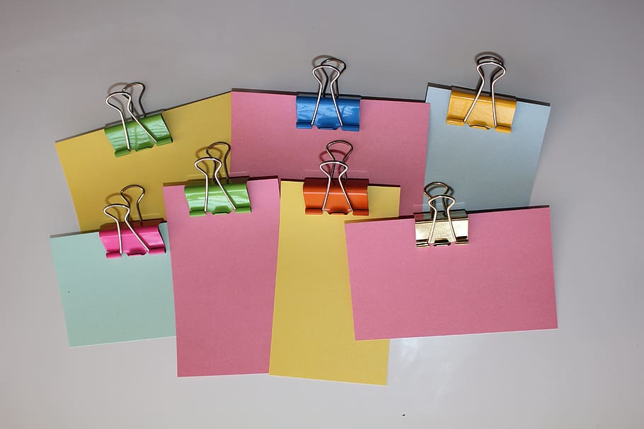 post it, paper, business, memos, clip, list, make note, take note, sticky note, pastel colour