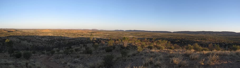 Alice Springs, NT, Australia, interior, panorama, territorio del norte, panorámica, desierto, Scenics: naturaleza, medio ambiente