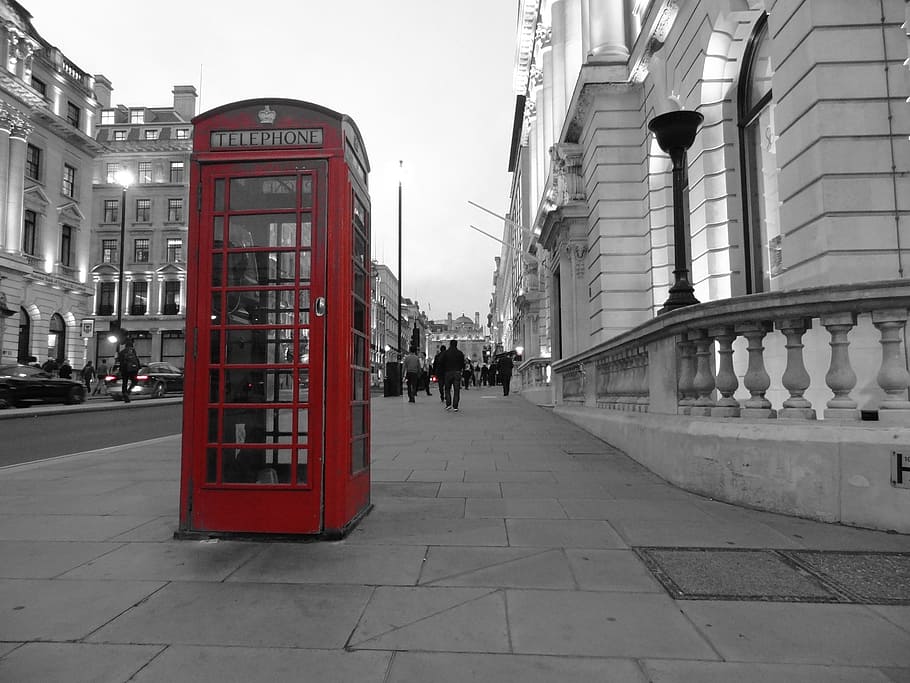 london, phone booth, english, united kingdom, red, england, red telephone box, dispensary, british, telephone house