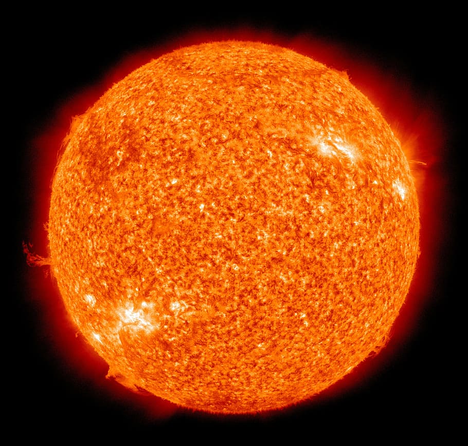 sun, fireball, solar flare, sunlight, eruption, prominence, hot, astronautics, nasa, space travel
