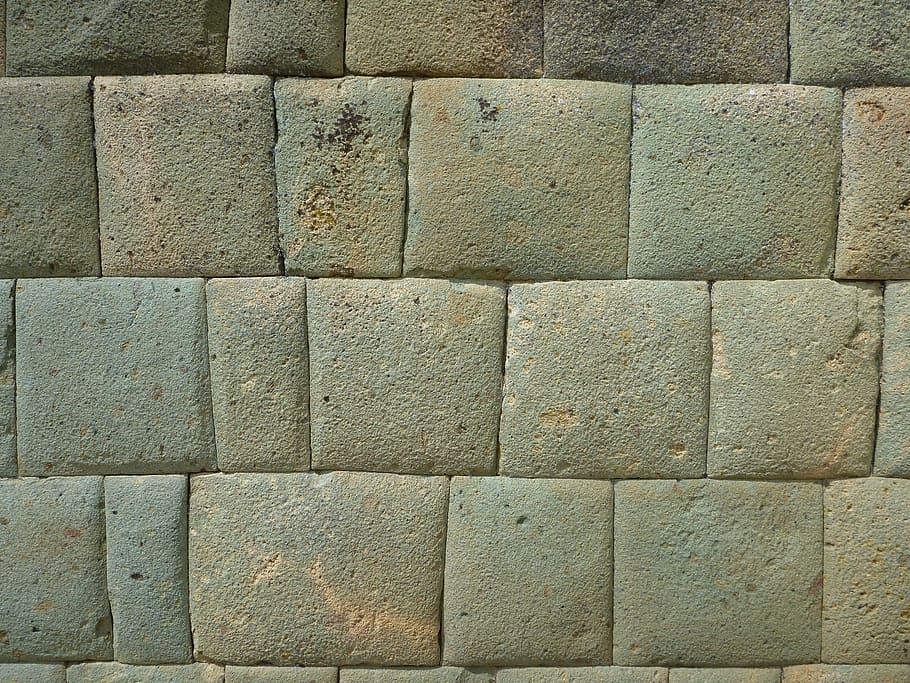 wall, inca, stone wall, no blockage, stones, jointless, ecuador, ingapirca, backgrounds, full frame