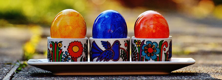easter, easter eggs, colorful, happy easter, egg, colored, color, multi colored, art and craft, food and drink
