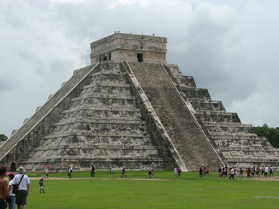 pirâmide, méxico, astecas, maias, incas, maia, yucatán, chichen Itza, kukulkan Pirâmide, lugar famoso