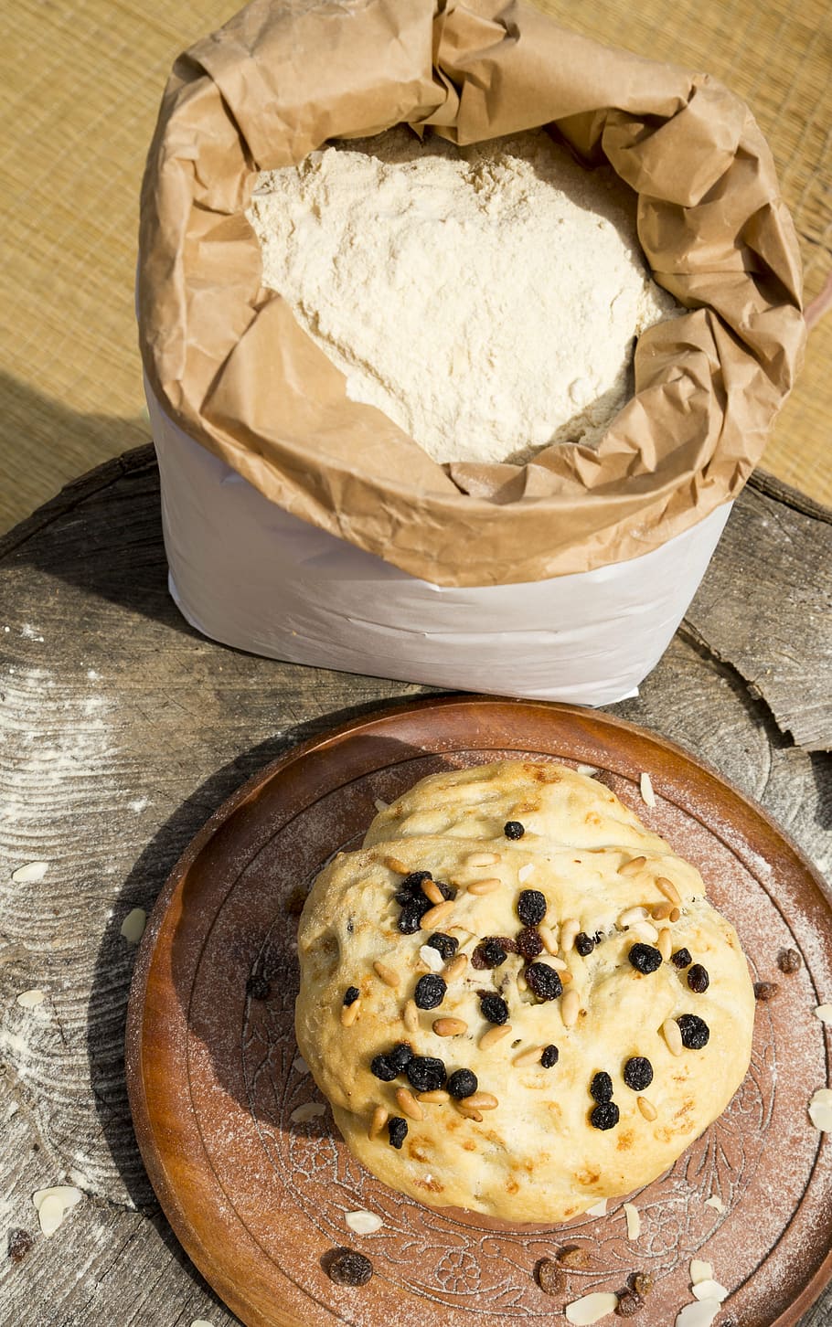 food, sweet, eat, rustic panettone, flour, food and drink, freshness, bread, baked, sweet food