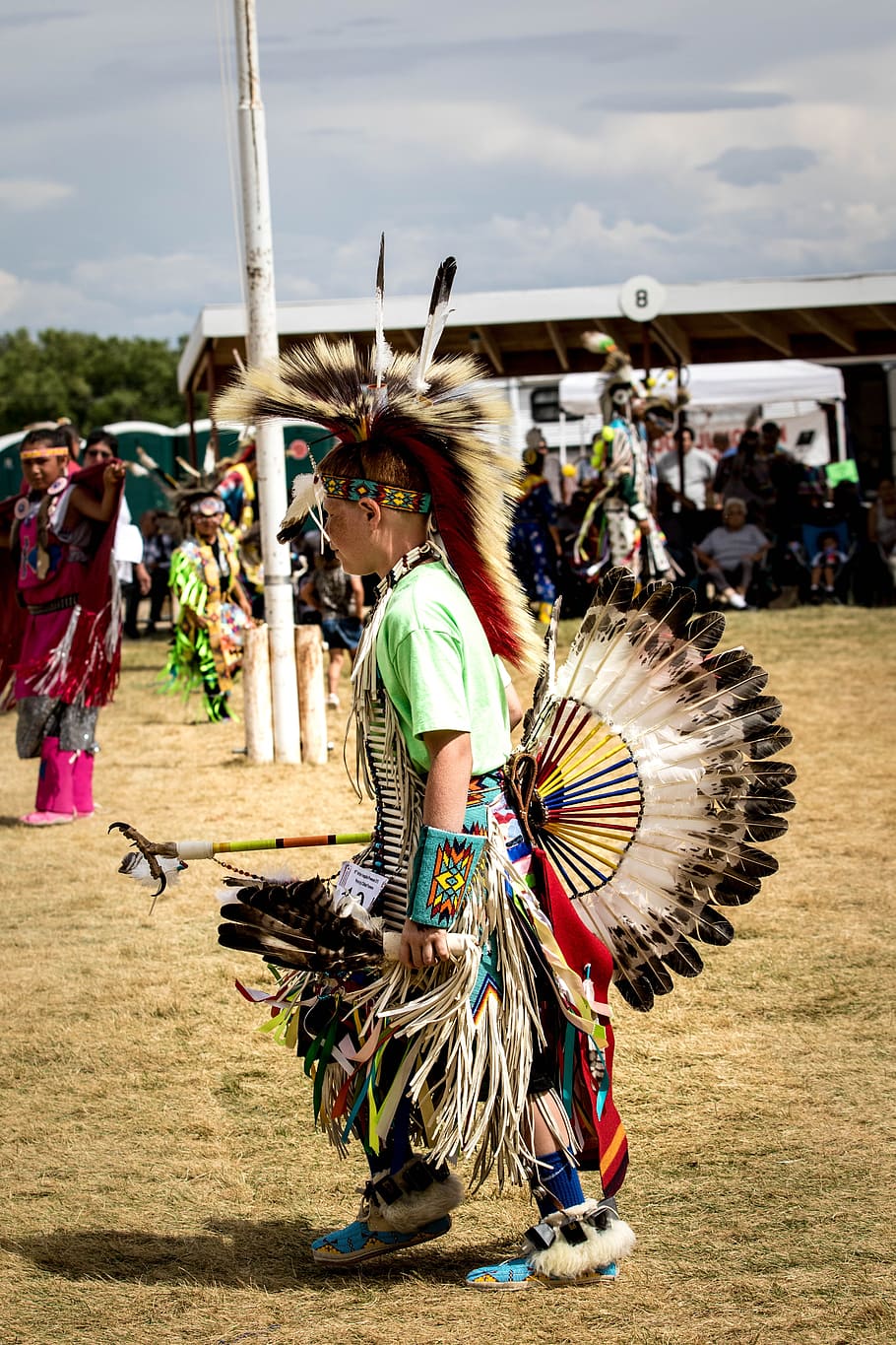 Native, Arapahoe, Tribe, Tribal, ceremony, native american indian, pow wow, culture, headdress, child