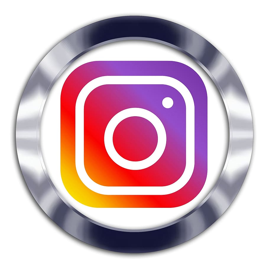 logo instagram, instagram, media sosial, simbol, komunikasi, ikon, bentuk geometris, lingkaran, bentuk, latar belakang putih