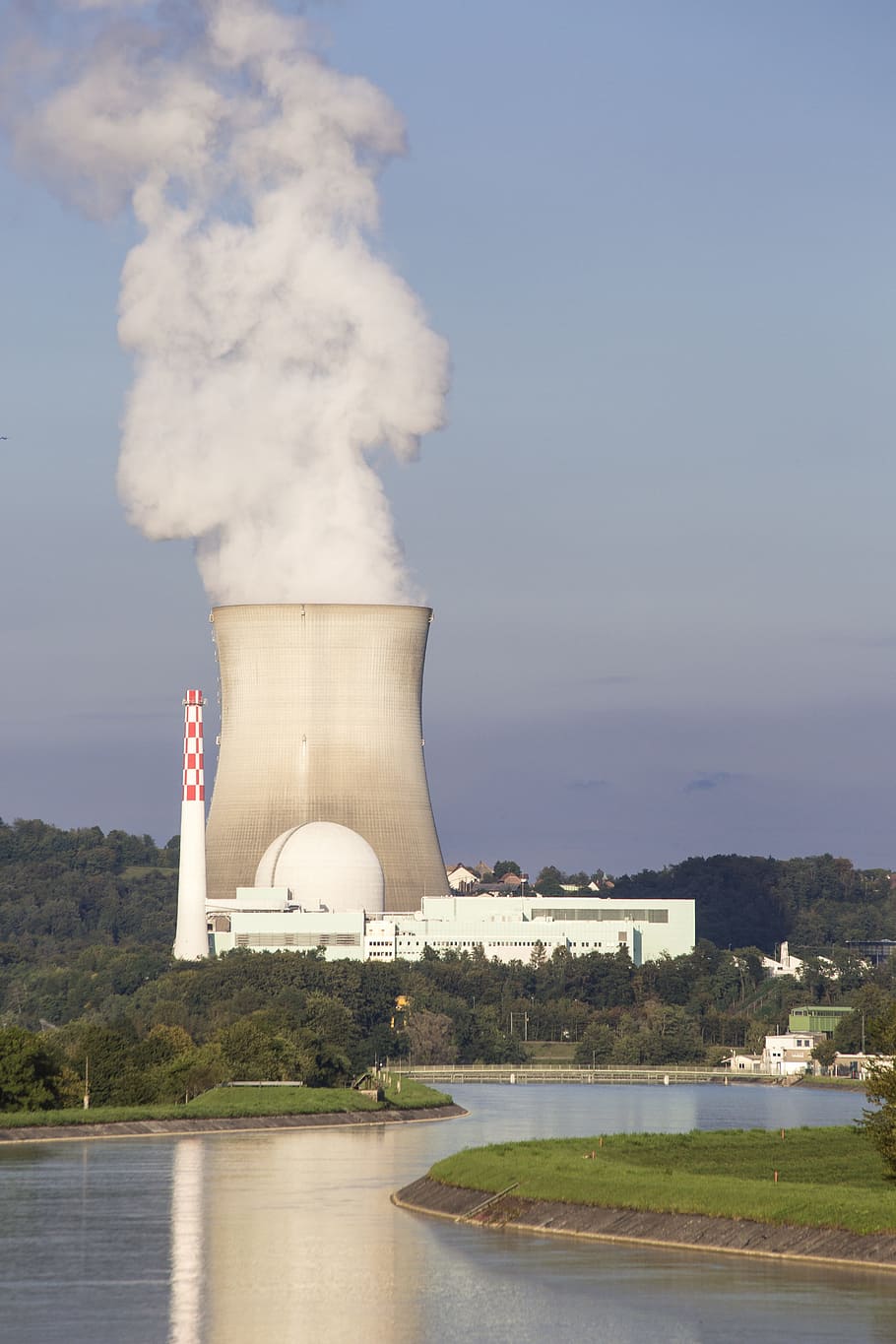 원자력 발전소, 발전소, 원자력, 전기, 에코 전기, 에너지 혁명, 원자, 원자로, 에너지, 흐름