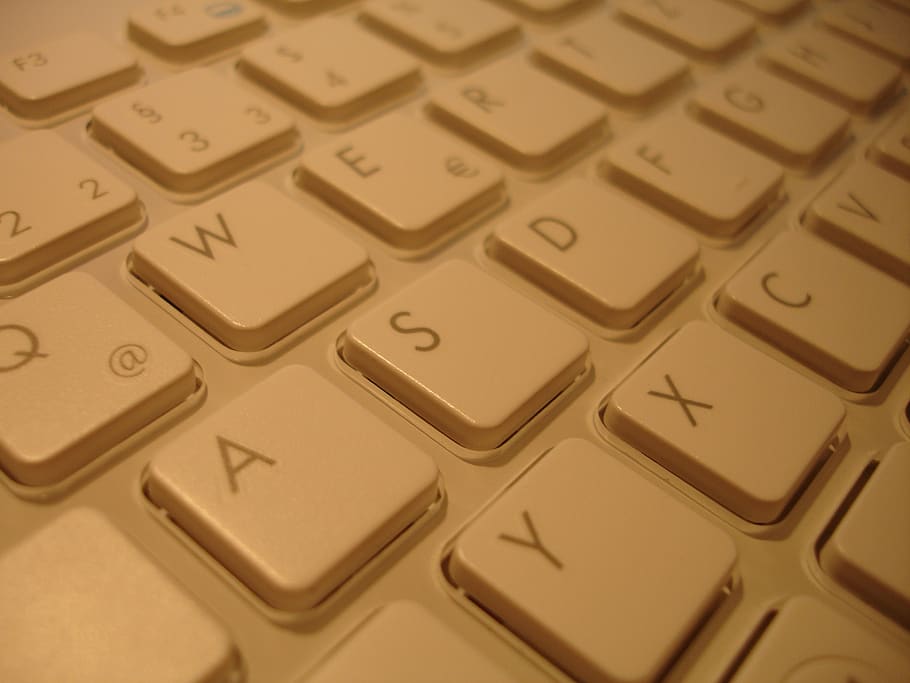 teclado chiclet, teclas, dispositivo de entrada, periferia, blanco, computadora, Teclado, teclado de computadora, parte de la computadora, tecnología