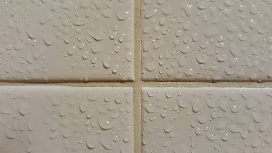 untitled, tiles, tiled, wet, bathroom, bathroom tiles, shower, droplets, water, moisture